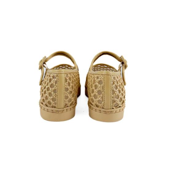  로플러랜달 힐/펌프스 로플러 랜달 리타 메리 제인 플랫 내추럴 - LOEFFLER RANDALL