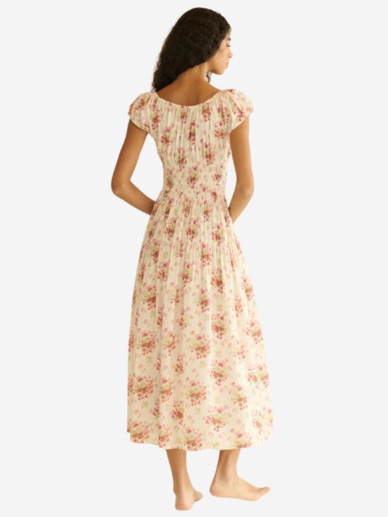  [키즈] 도엔 원피스 키즈 DÔen Quinette 드레스 아이보리 란타나 플로럴 드레스 - DOEN