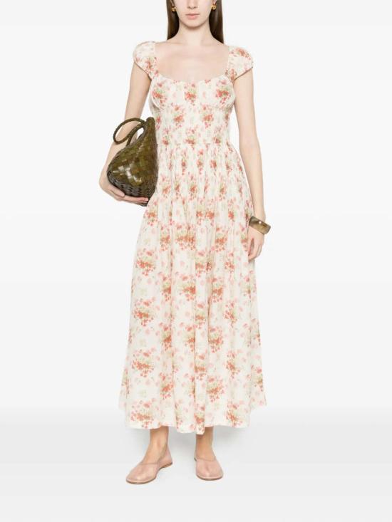  [키즈] 도엔 원피스 키즈 DÔen Quinette 드레스 아이보리 란타나 플로럴 드레스 - DOEN