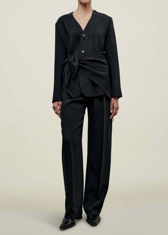  칼마이어 머플러/스카프 제이미 스카프 블레이저 블랙 - KALLMEYER