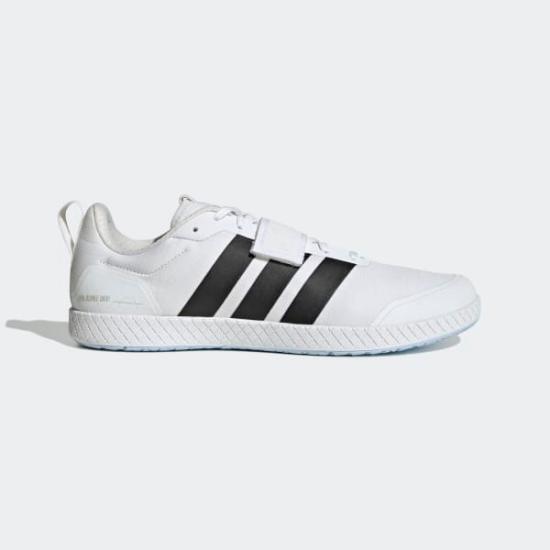  아디다스 더 토탈 웨이트리프팅 스니커즈 JP6195 Cloud White Core Black Grey One DOM