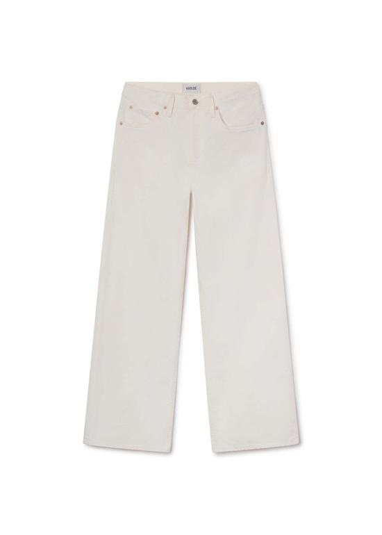  에이골디 데님 팬츠 아골드 아크 진 32인치 초크 화이트