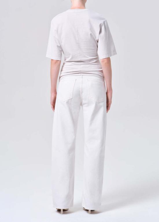  에이골디 데님 팬츠 아골드 아크 진 32인치 초크 화이트 - AGOLDE