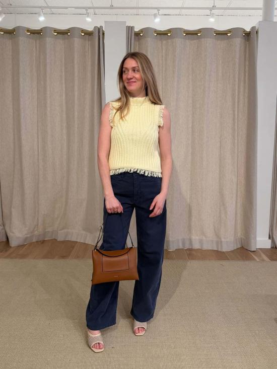  일레븐 식스 베스트 브리아 탱크 버터 - ELEVEN SIX