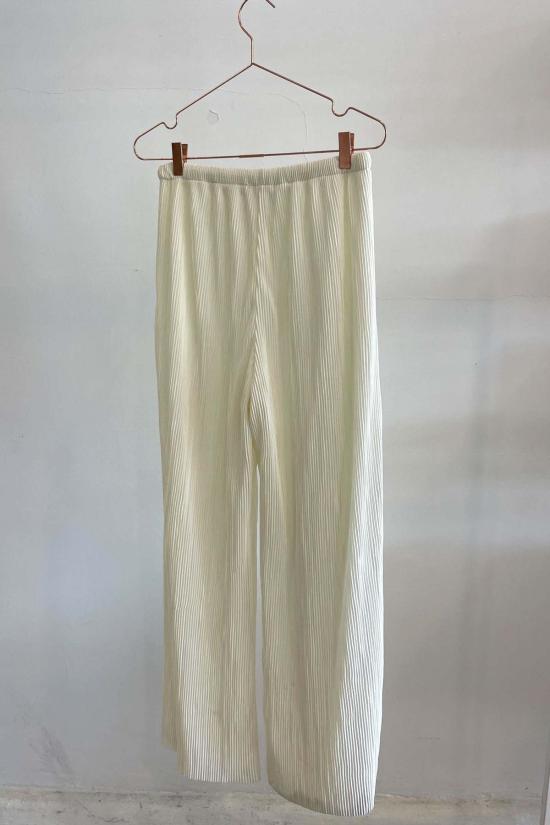  Whimsy + Row 스트레이트 팬츠 기발함 + 로우 라파  플리츠 - OTHER BRANDS