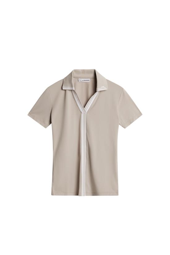 26SS 제이린드버그 폴로 티셔츠 GWJT15057U110 OYSTER BROWN DOM