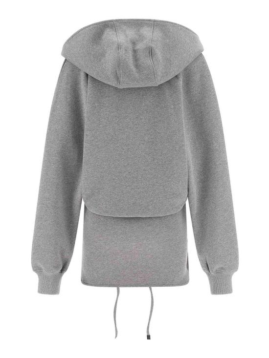 26SS 디 아티코 미디 스커트 260WCA00473183 Grey - THE ATTICO