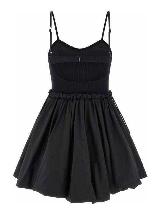 26SS 디 아티코 미디 스커트 260WCA00460100 Black - THE ATTICO