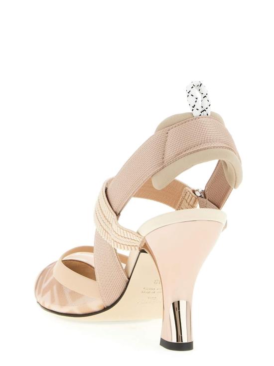  펜디 힐/펌프스 Fendi Colibrì 슬링백 힐 핑크 - FENDI