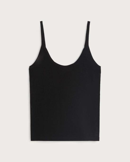  띵킹 뮤 블라우스 씽킹뮤 시스루 니트 탱크탑 - THINKING MU