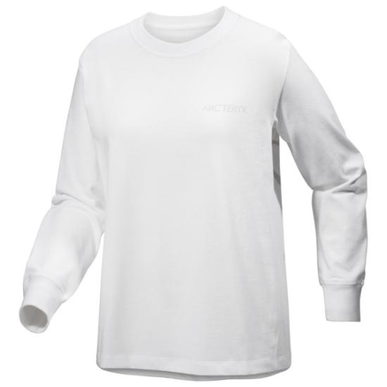 26SS 아크테릭스 긴팔 티셔츠 ATQSW08469 WHITE LIGHT DOM