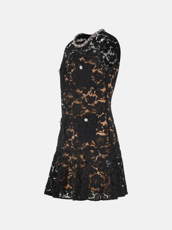 26SS 셀프 포트레이트 숏 원피스 SS26 164SB BBLACK Black - SELF PORTRAIT