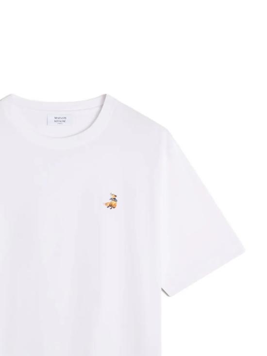 26SS 메종키츠네 반팔 티셔츠 QM00102KJ7026 P100 WHITE - MAISON KITSUNE