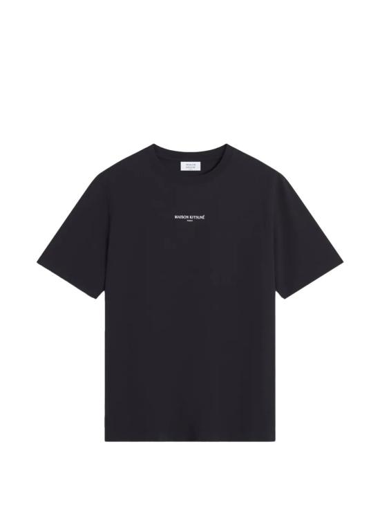26SS 메종키츠네 반팔 티셔츠 QM00100KJ7025 P199 BLACK