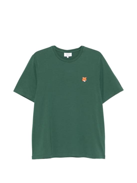 26SS 메종키츠네 반팔 티셔츠 PM00107KJ7026 P399 BOTTLE GREEN