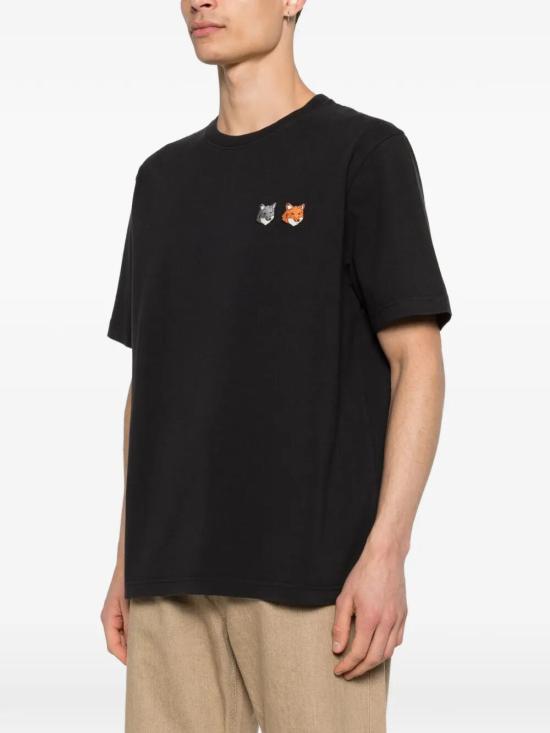 26SS 메종키츠네 반팔 티셔츠 OM011CFKJ7025 P190 ANTHRACITE - MAISON KITSUNE