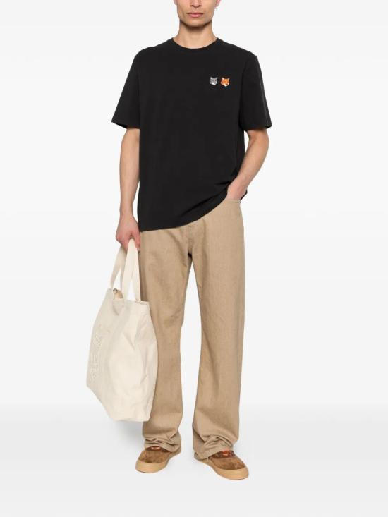 26SS 메종키츠네 반팔 티셔츠 OM011CFKJ7025 P190 ANTHRACITE - MAISON KITSUNE