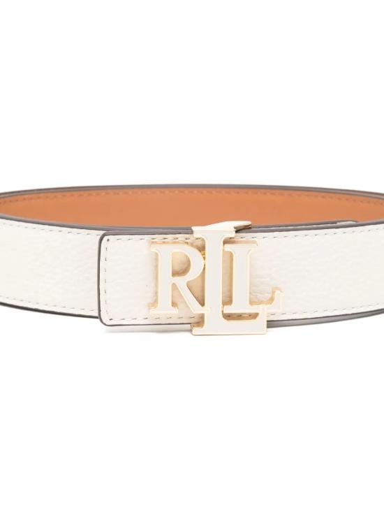 26SS 랄프 로렌 레귤러 벨트 412P04417003 SOFT WHITE CLASSIC CARAMEL - RALPH LAUREN