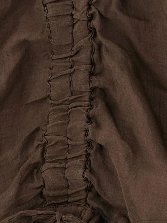 26SS 누드 반팔 티셔츠 1103E26421 08 CHOCOLATE - NUDE