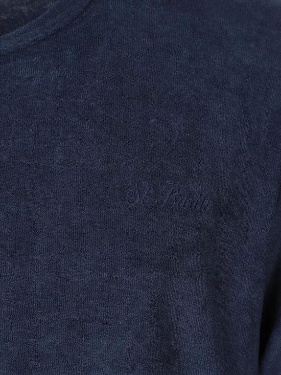 26SS 세인트바쓰 반팔 티셔츠 GAR0002 00145L TERRY SB 61 EMB - MC2 SAINT BARTH