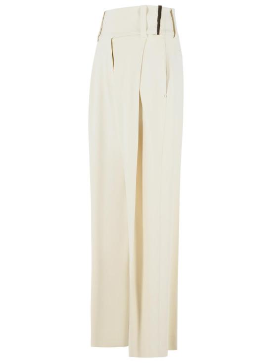 26SS 스포트막스 스트레이트 팬츠 2612131073006 Ivory - SPORTMAX