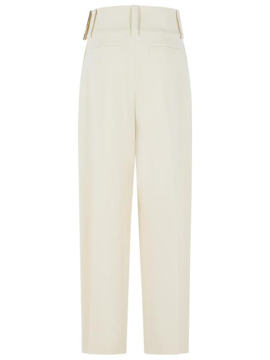 26SS 스포트막스 스트레이트 팬츠 2612131073006 Ivory - SPORTMAX