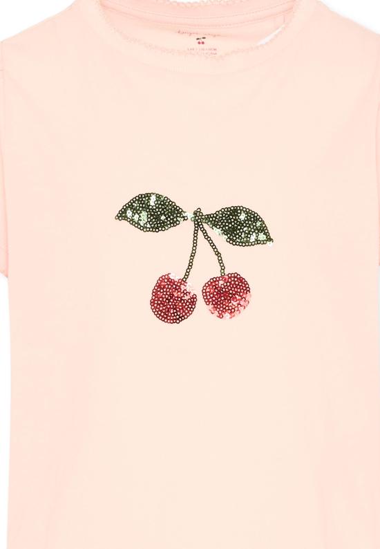 26SS [키즈] 콩제 슬래드 티셔츠 KS104804 PALE BLUSH PINK - KONGES SLOEJD