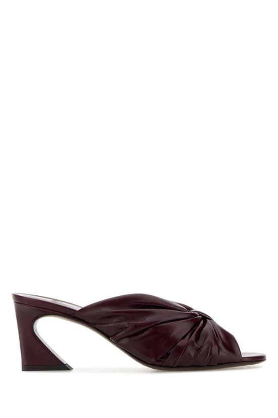 26SS 펜디 샌들 8R8883AYFA F0TFG Burgundy