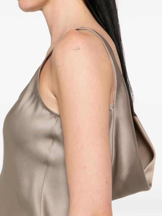 26SS 브루넬로 쿠치넬리 민소매 티셔츠 MB179EV802 C9325 Brown - BRUNELLO CUCINELLI