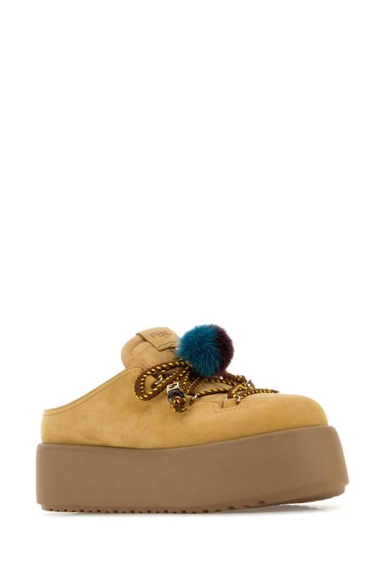 26SS 펜디 뮬/슬리퍼 8R8845AWCD F1QPY Beige o Tan - FENDI