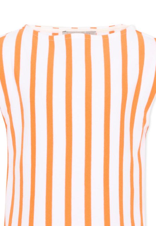 26SS [키즈] Vélocipède 티셔츠 VLC SS26 TS004 WHITE AND TANGERINE - OTHER BRANDS