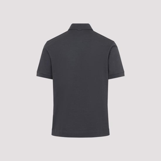 26SS 에르메네질도제냐 폴로 티셔츠 UH341A3 H786 K05 GRIGIO SCURO - ERMENEGILDO ZEGNA