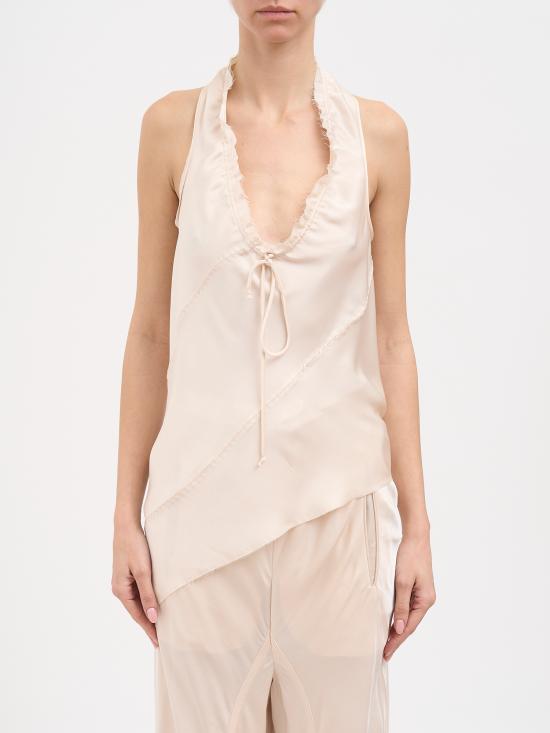 26SS 예후아판 민소매 티셔츠 N1013CREAM Beige