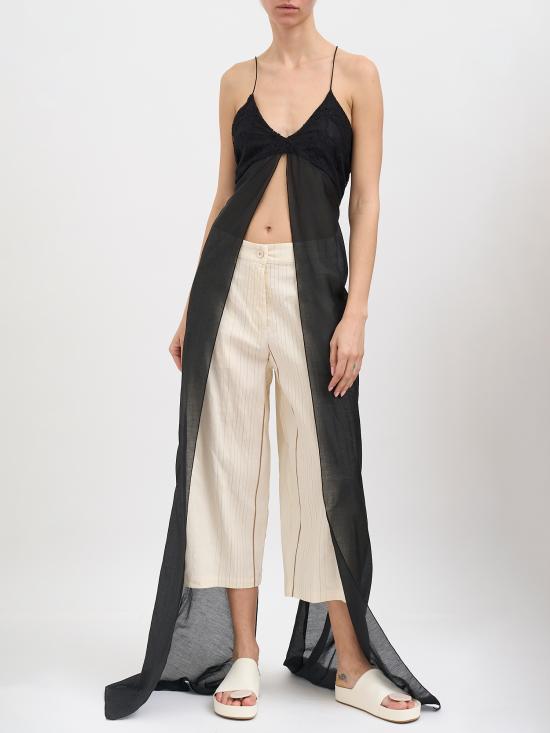 26SS 노스트라싼티시마 민소매 티셔츠 N6SWOMA146NERO Black - NOSTRASANTISSIMA