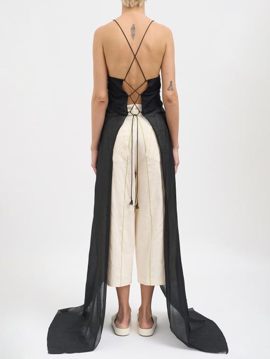 26SS 노스트라싼티시마 민소매 티셔츠 N6SWOMA146NERO Black - NOSTRASANTISSIMA