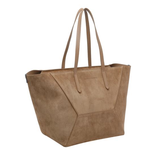 26SS 브루넬로 쿠치넬리 토트백 MBDLB2571 C7495 Beige - BRUNELLO CUCINELLI