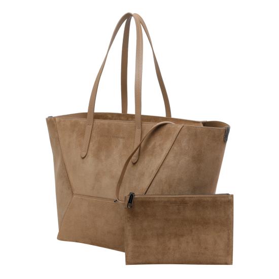 26SS 브루넬로 쿠치넬리 토트백 MBDLB2571 C7495 Beige - BRUNELLO CUCINELLI