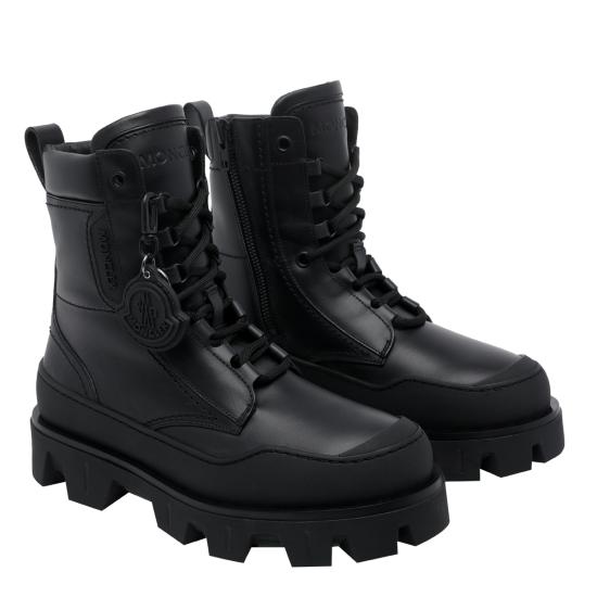 25FW 몽클레어 부츠 4F000 50 M7632999 Black - MONCLER