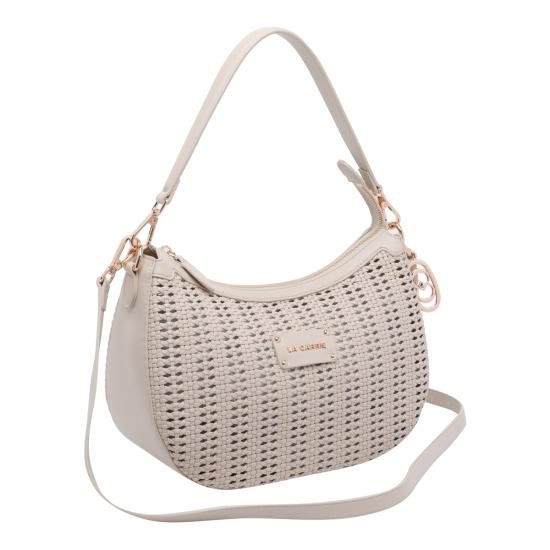 26SS 라캐리 숄더백 161MDB176SYN IVO White - LA CARRIE