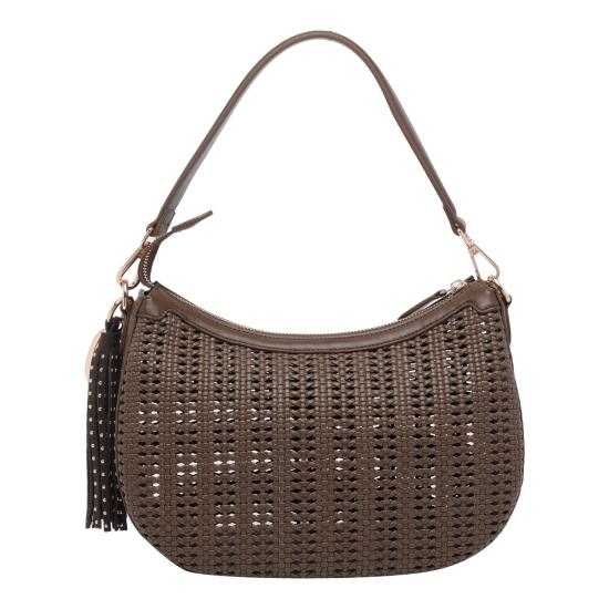 26SS 라캐리 숄더백 161MDB176SYN BRO Brown - LA CARRIE