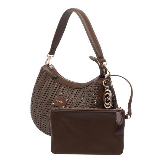 26SS 라캐리 숄더백 161MDB176SYN BRO Brown - LA CARRIE