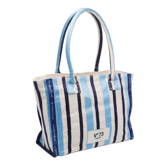 26SS 브이73 토트백 73BS9MV02R AZZUR MULTIC Blue - V73