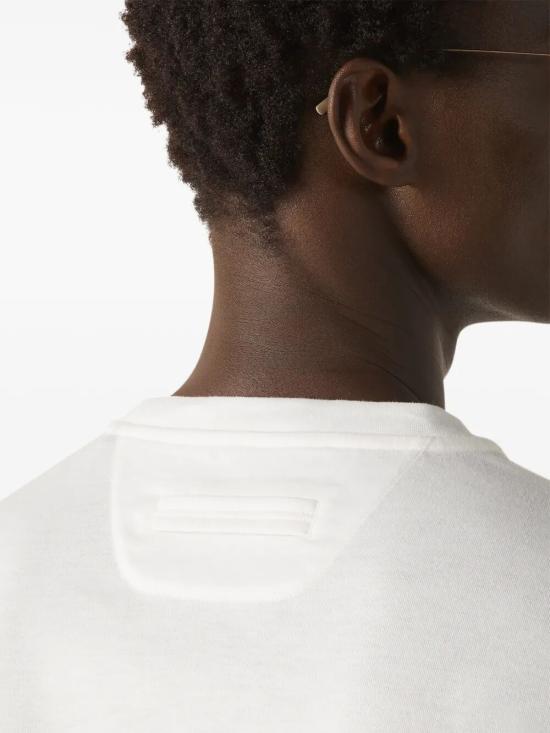 26SS 에르메네질도제냐 반팔 티셔츠 UH335A3 H771 N00 WHITE - ERMENEGILDO ZEGNA