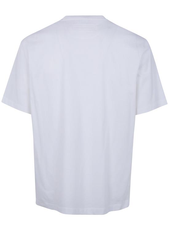 26SS 에르메네질도제냐 반팔 티셔츠 UH335A3 H771 N00 WHITE - ERMENEGILDO ZEGNA