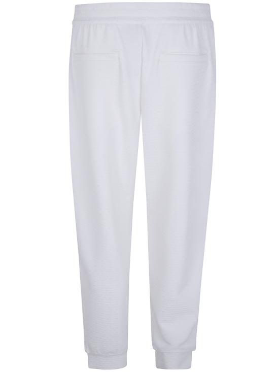 26SS 엠포리오 아르마니 트레이닝/조거 팬츠 EM004535 AF13700 F0185 ALL OVER LOGO WHITE - EMPORIO ARMANI