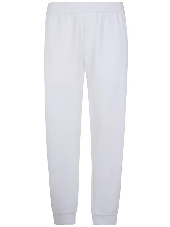 26SS 엠포리오 아르마니 트레이닝/조거 팬츠 EM004535 AF13700 F0185 ALL OVER LOGO WHITE