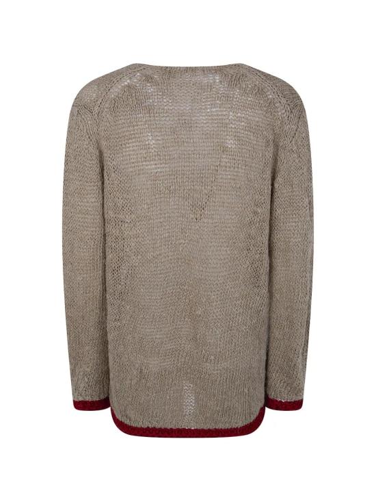 26SS 꼼데가르송 스웨터 GQ N007 ECRU - COMME DES GARCONS