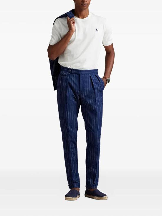 26SS 폴로 랄프로렌 스웨터 710 980 681 004 DECKWASH WHITE WITH NAVY - POLO RALPH LAUREN