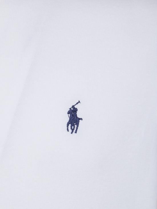 26SS 폴로 랄프로렌 스웨터 710 980 681 004 DECKWASH WHITE WITH NAVY - POLO RALPH LAUREN