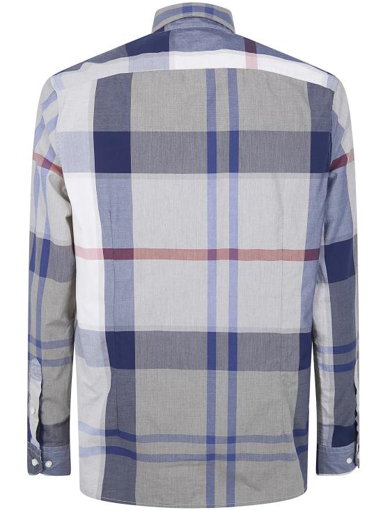 26SS 바버 긴팔 셔츠 MSH5071 MSH 098 TN40 BLEACHED PINE TARTAN - BARBOUR